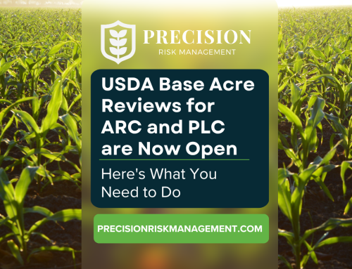 USDA Base Acre Reviews for ARC and PLC are Now Open 